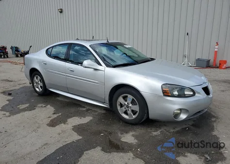 2005 Pontiac Grand Prix Gt from USA, damaged, VIN 2G2WS522051163084